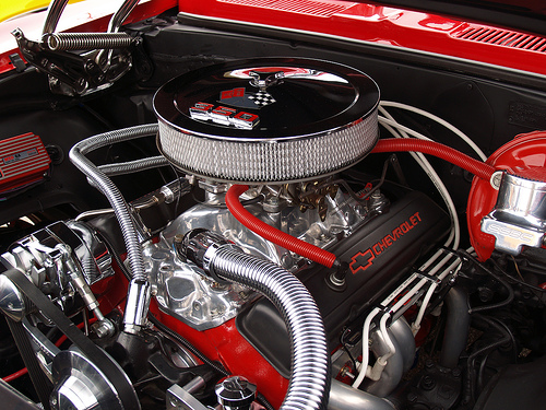 chevy 350 engine history